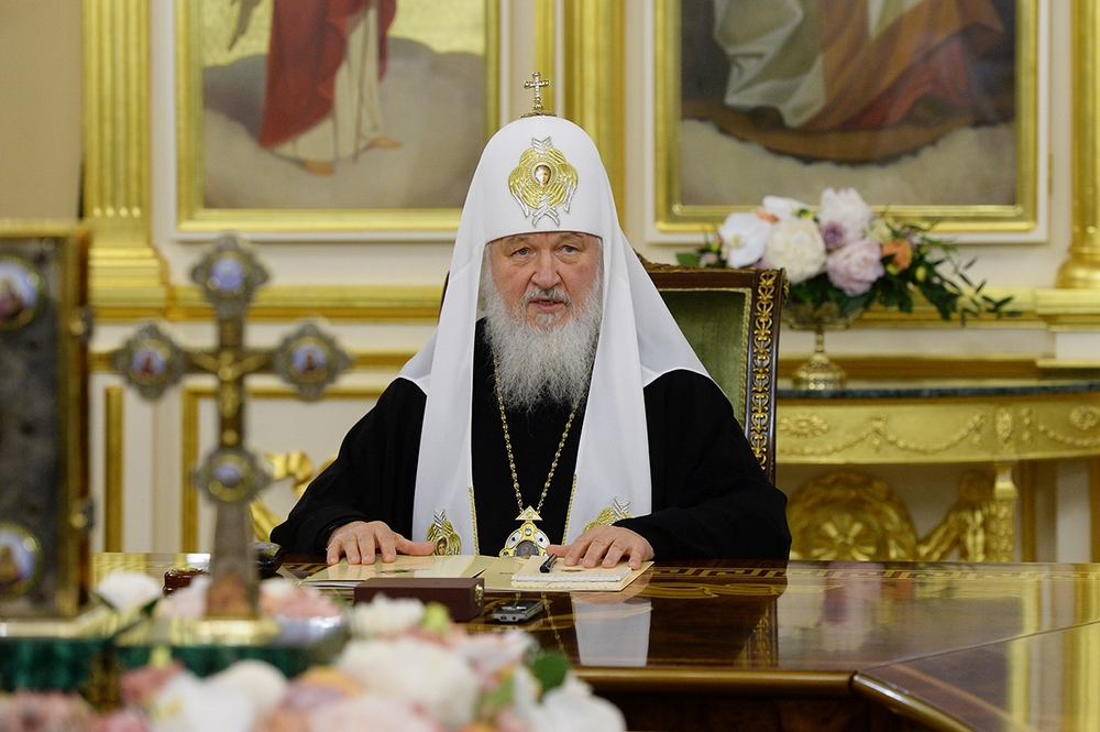 Patriarch Kyrill leidde gisteren het beraad van de metropolieten © ROC