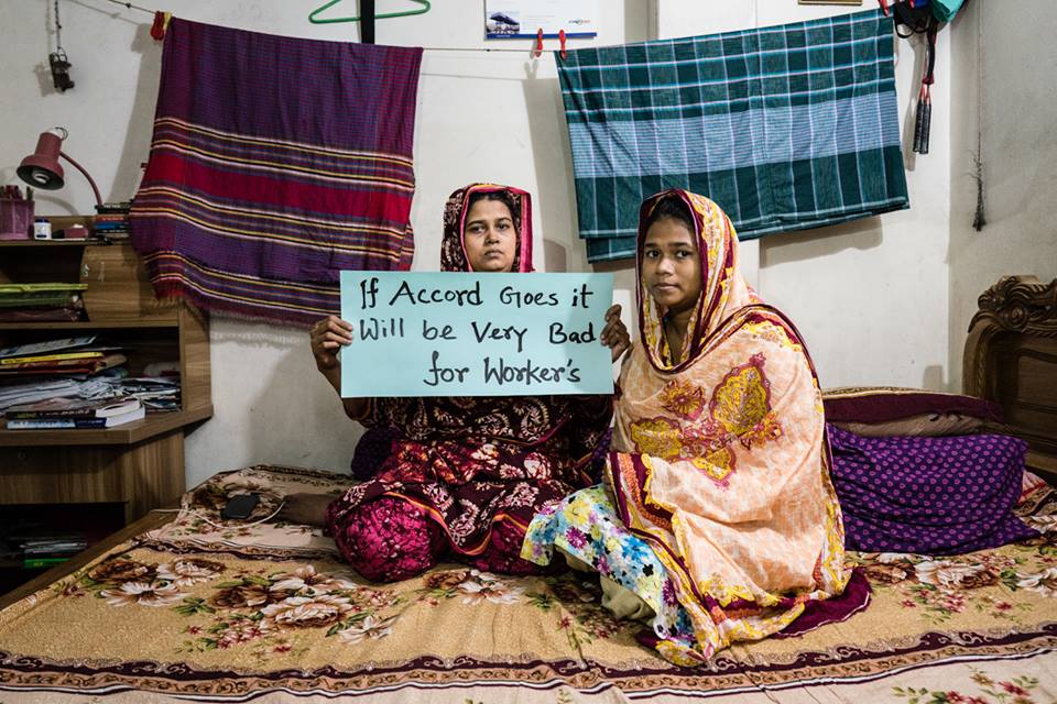 Textielarbeiders uit Bangladesh