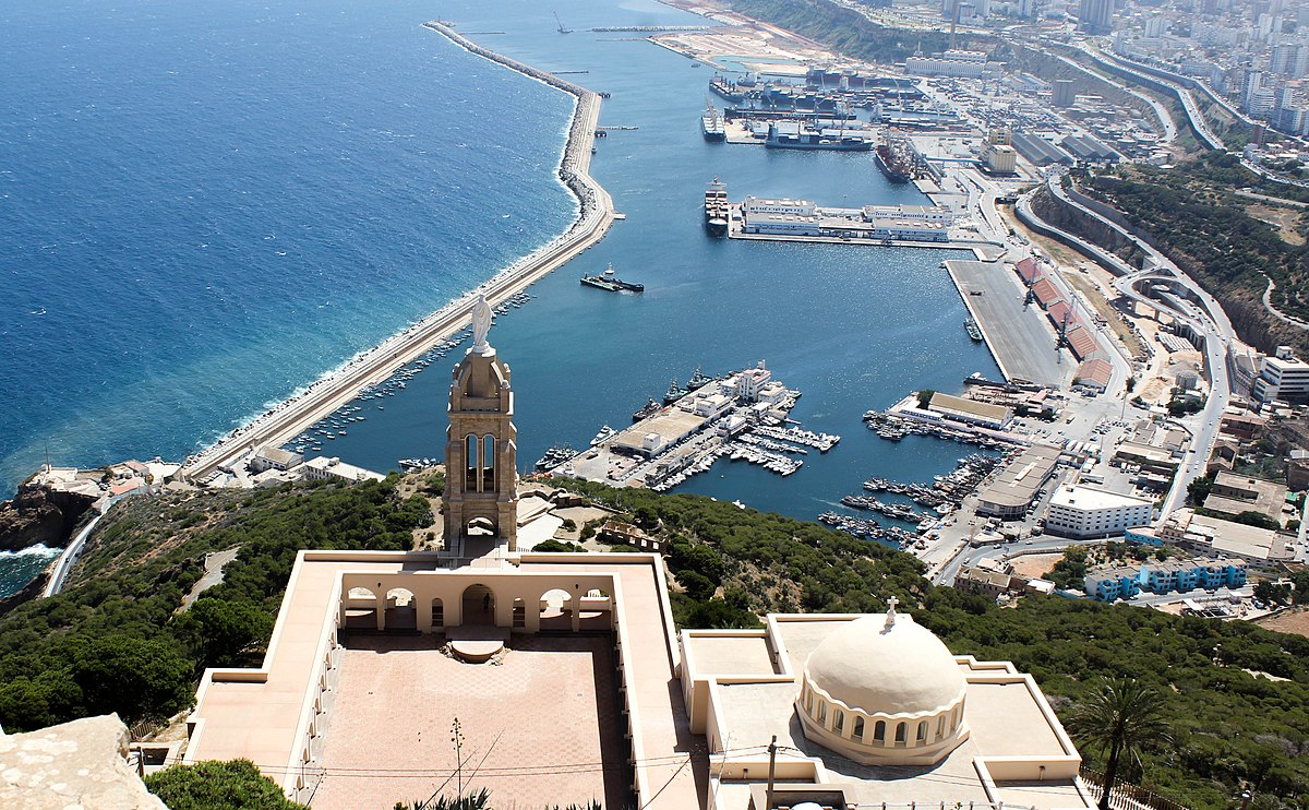 Het Mariaheiligdom van Santa Cruz in Oran