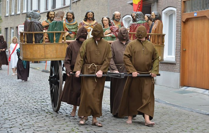 Foto van een vorige editie van de Boetprocessie.