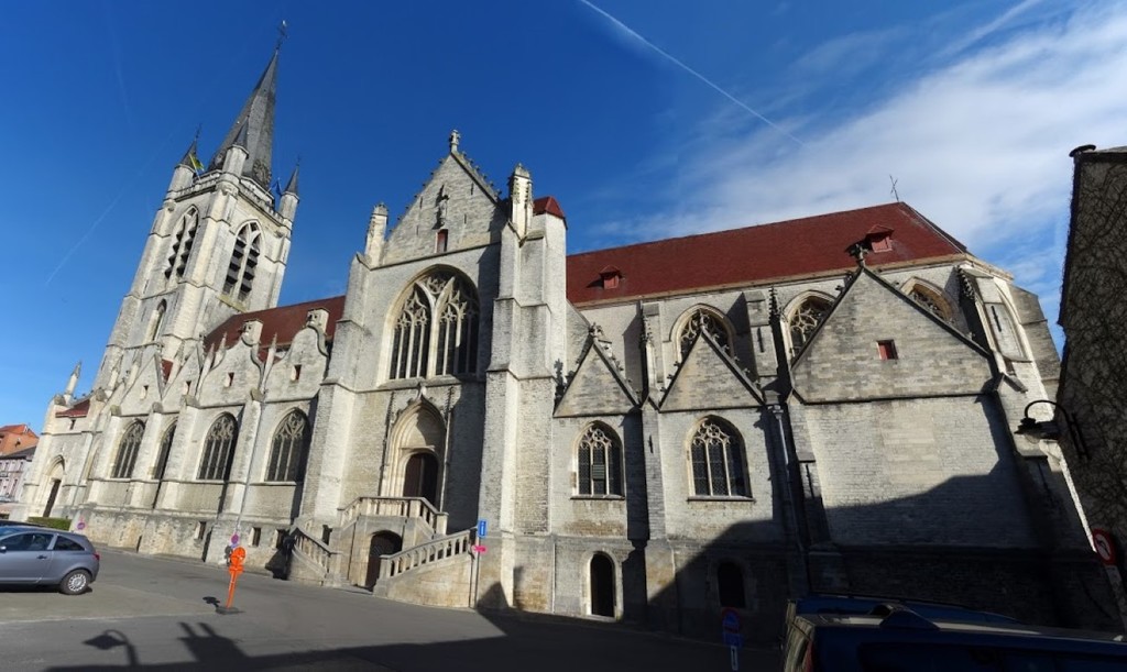 De Sint-Hermesbasiliek in Ronse