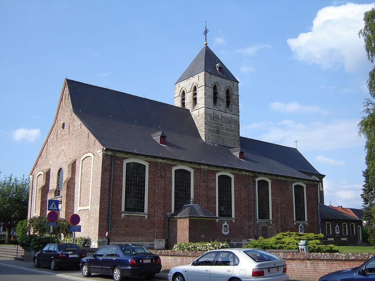 De Sint-Niklaaskerk van Lochristi