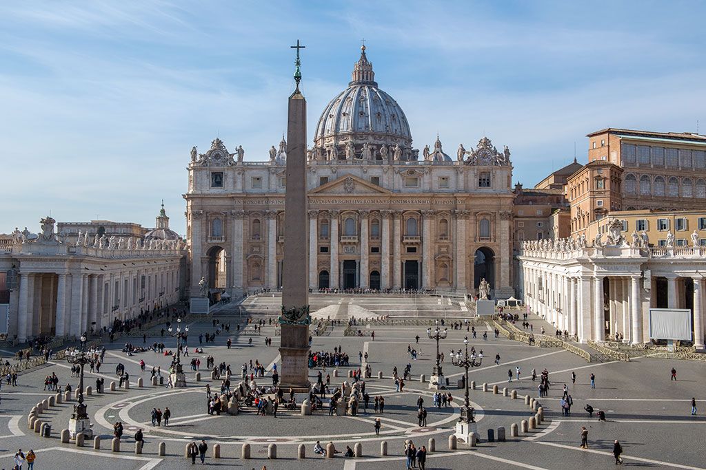 Sint-Pietersplein in Rome