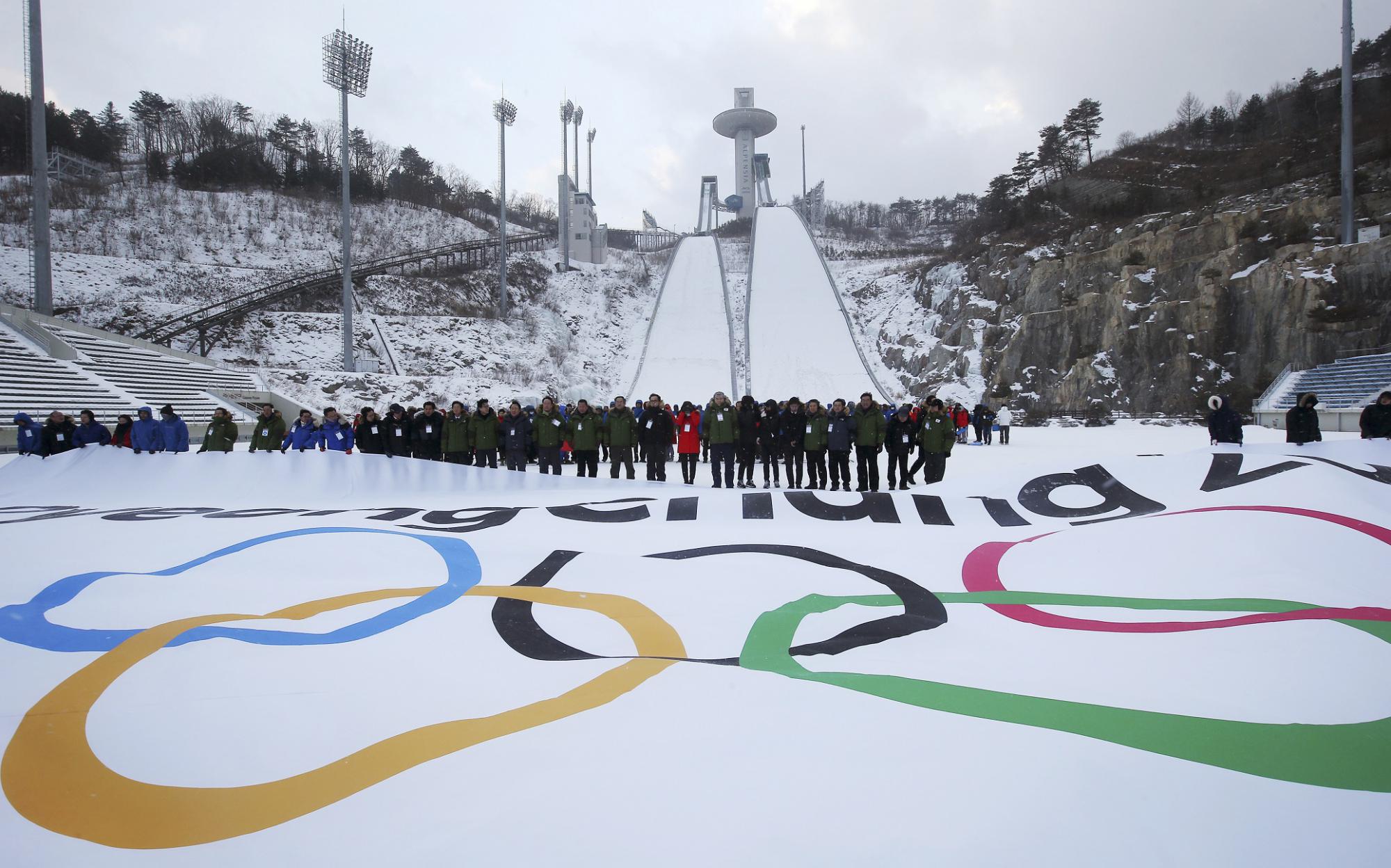 De spelen in Zuid-Korea starten op 9 februari