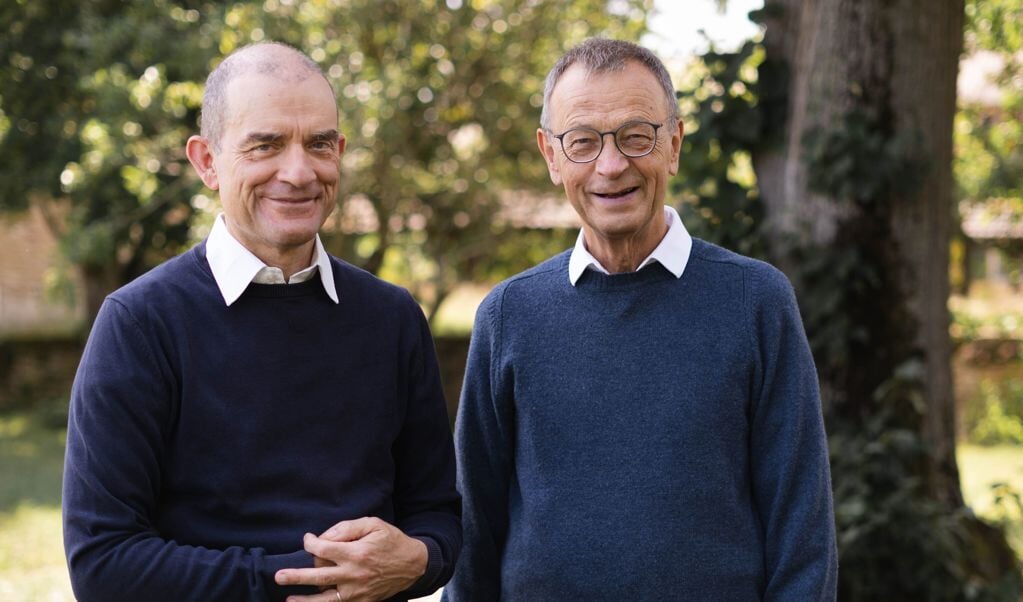 Broeder Alois en zijn opvolger Broeder Matthew