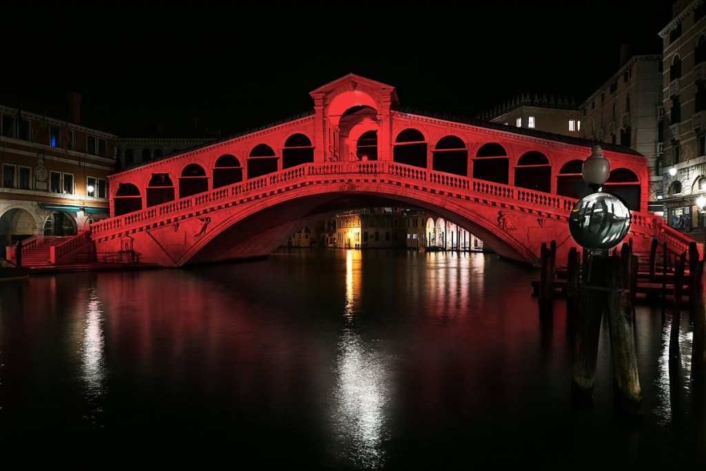 De Ponte Rialto in Venetië