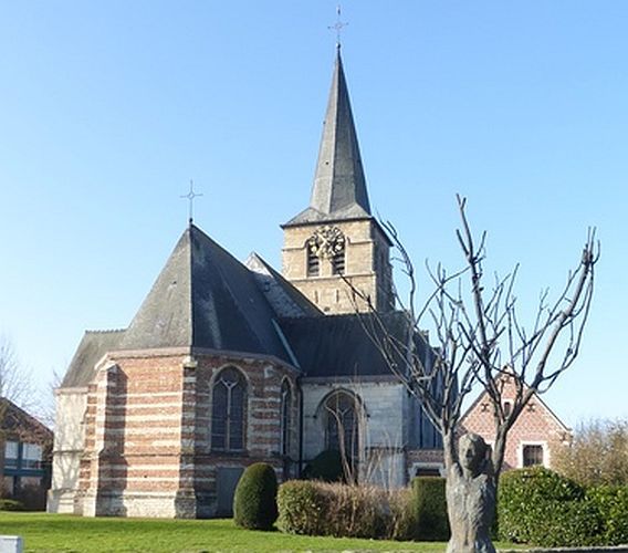 De Sint-Martinuskerk van Massemen (Wetteren)