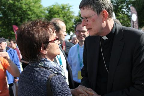 Kardinaal Rainer Maria Woelki, de aartsbisschop van Keulen