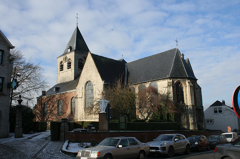 De Sint-Laurentiuskerk in Wolvertem