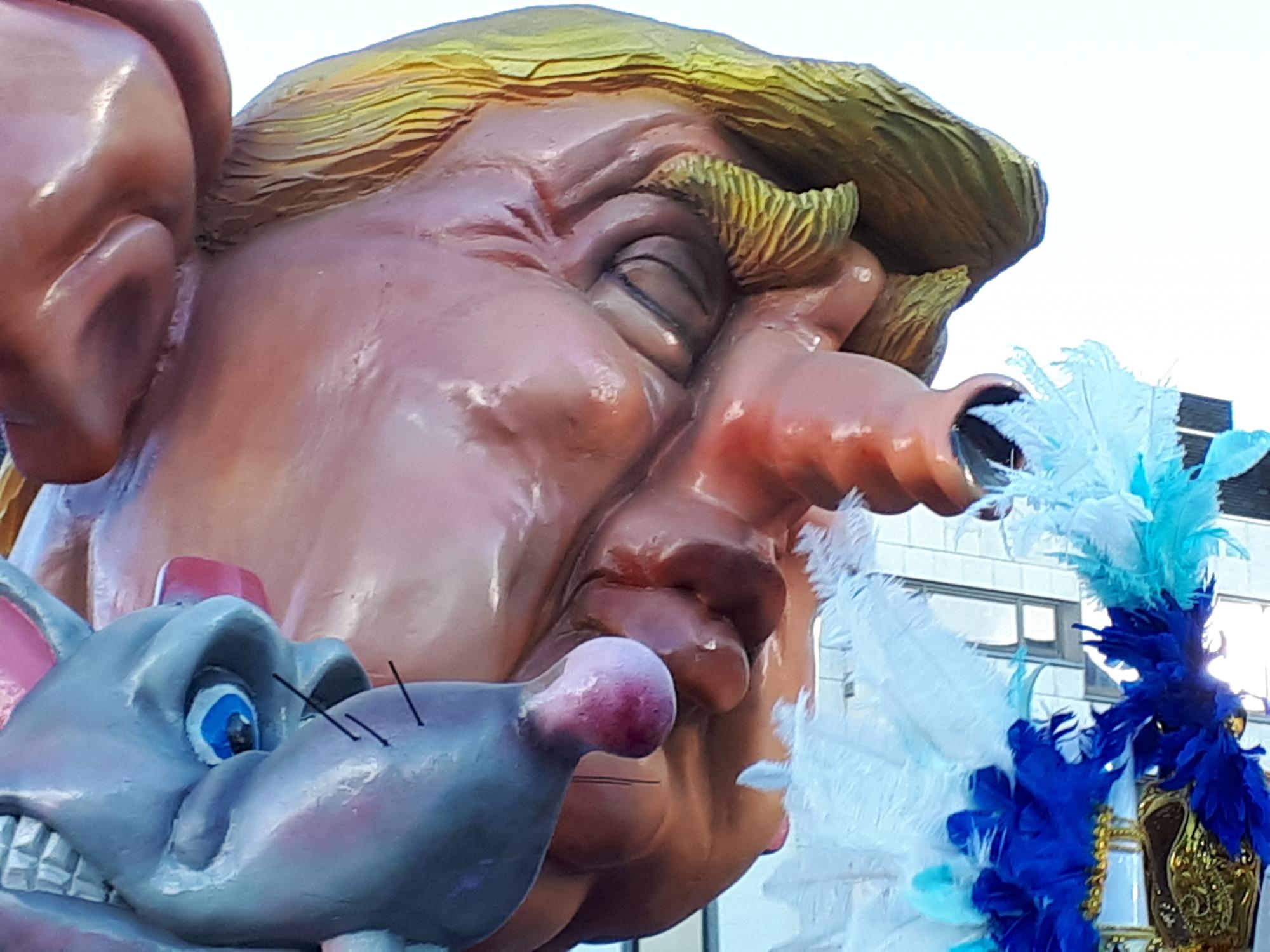 Trump tijdens Aalst Carnaval