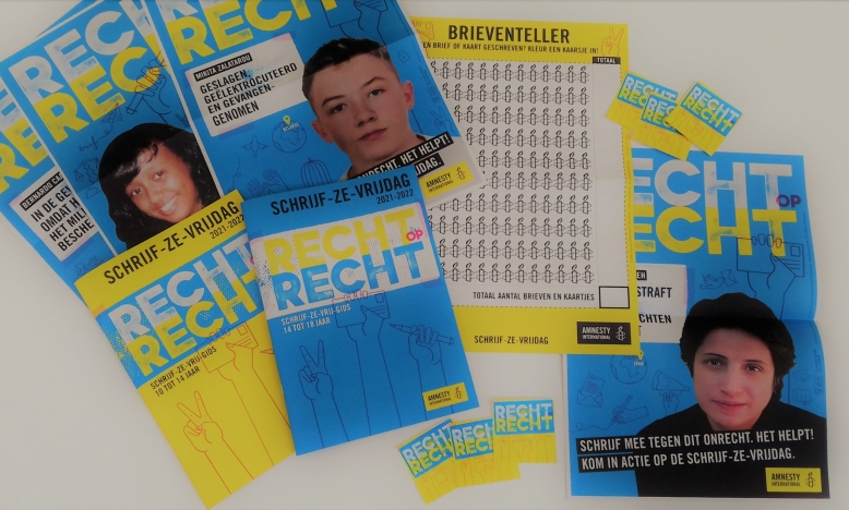 Schoolpakket voor de briefschrijfactie van AI