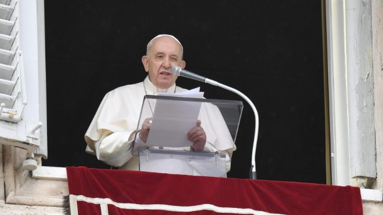 Paus Franciscus op de eerste zondag van de Advent