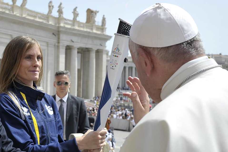 Ook paus Franciscus is sportfan