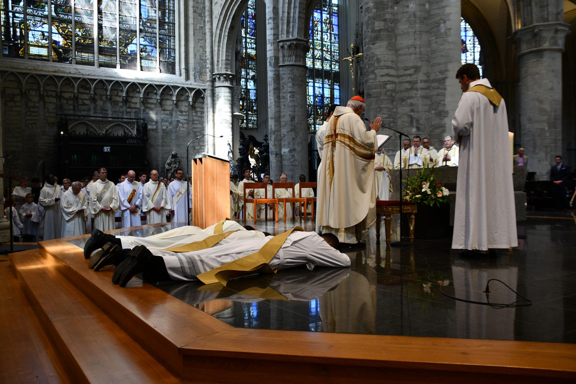 Drie nieuwe priesters van het vicariaat Brussel