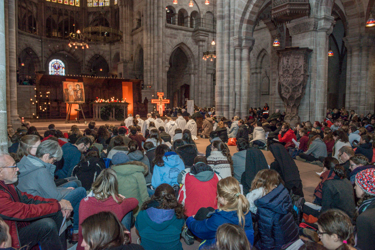 Oecumenische viering met de broeders van Taizé in Bazel