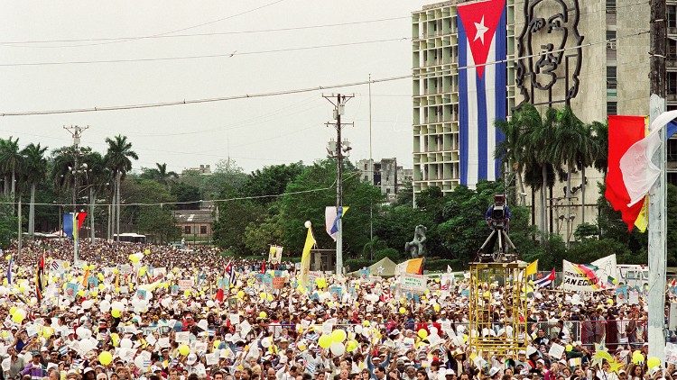 Het pausbezoek van 25 jaar geleden aan Cuba