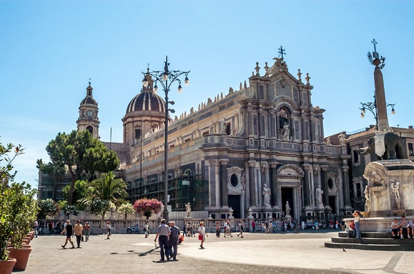 De Sint-Agatakathdraal van Catania