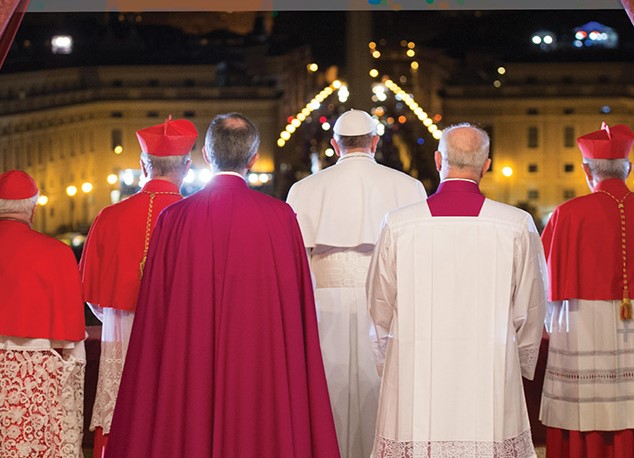 De foto op de cover van 'The Election of Pope Francis, An Inside Account of the Conclave That Changed History' van vaticanist Gerard O’Connell