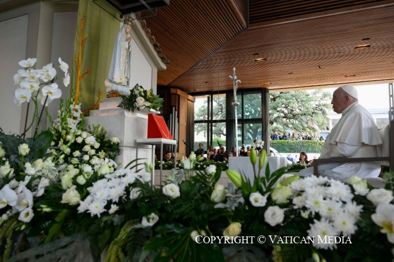 Paus Franciscus in Fatima