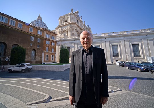 Over het gesprek tussen paus Franciscus en Jacques Gaillot lekte niets uit. 