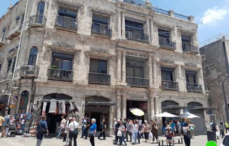 Het Imperialhotel in de Oude Stad van Jeruzalem