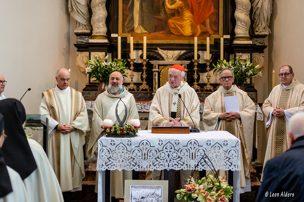 De jubileumviering met kardinaal De Kesel