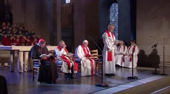 Herdenking van 500 jaar Reformatie in de lutherse kathedraal van Lund