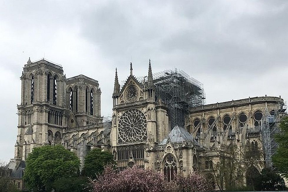 De Notre-Damekathedraal in Parijs