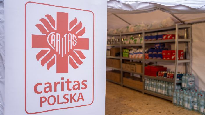 Caritas Polen helpt met bescheiden middelen waar het kan