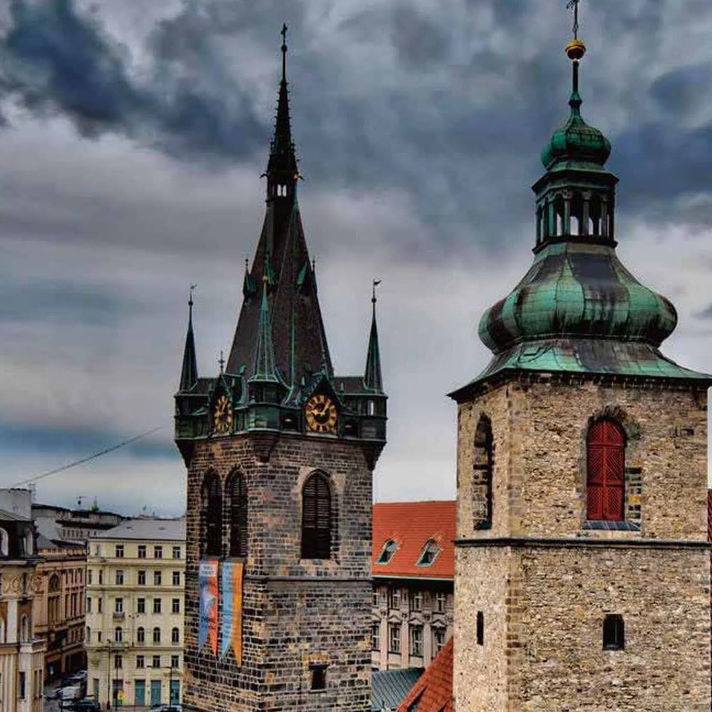 De Jindrisska Toren in Praag