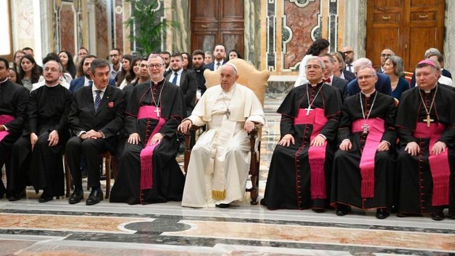 Paus Franciscus had ondanks zijn gezondheidsproblemen toch een ontmoeting met de Roaco