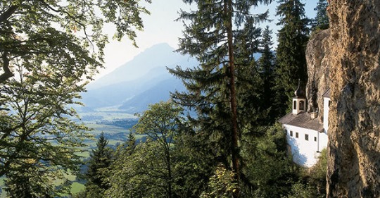 De kluizenaarshut in Saalfelden