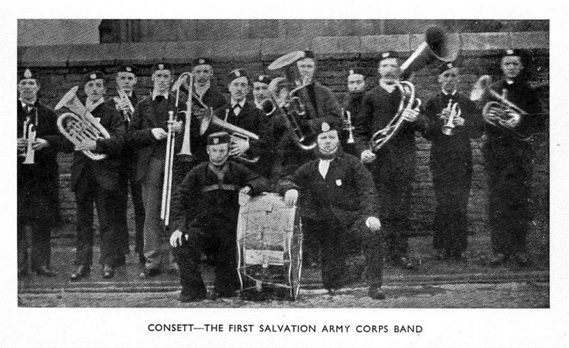 De oudste brassband van het Leger des Heils