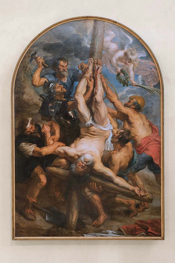De Kruisiging van de Heilige Petrus van Rubens