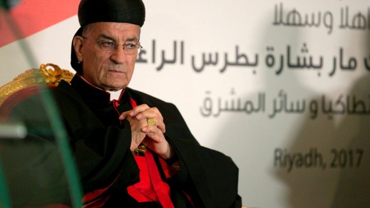 Patriarch Rai tijdens een bezoek aan Saudi Arabië