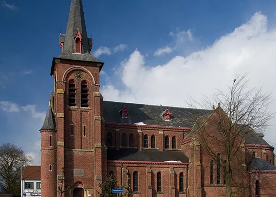 De kerk van Sint-Antonius abt in Oud-Turnhout