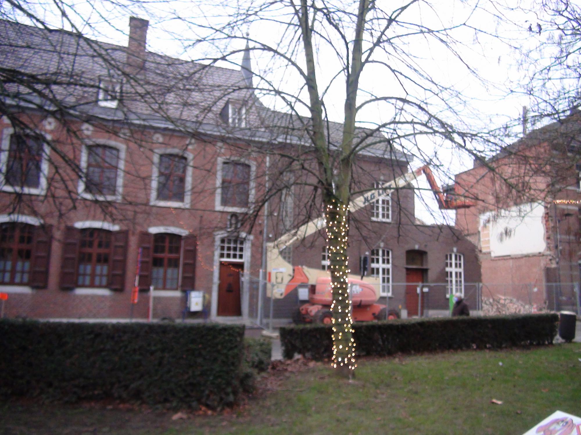 Het klooster van de clarissen in Sint-Triuden