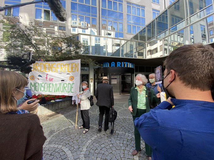 Hervormingsbewegingen hebben gisteren ook korte acties gehouden voor meer vrouwenrechten