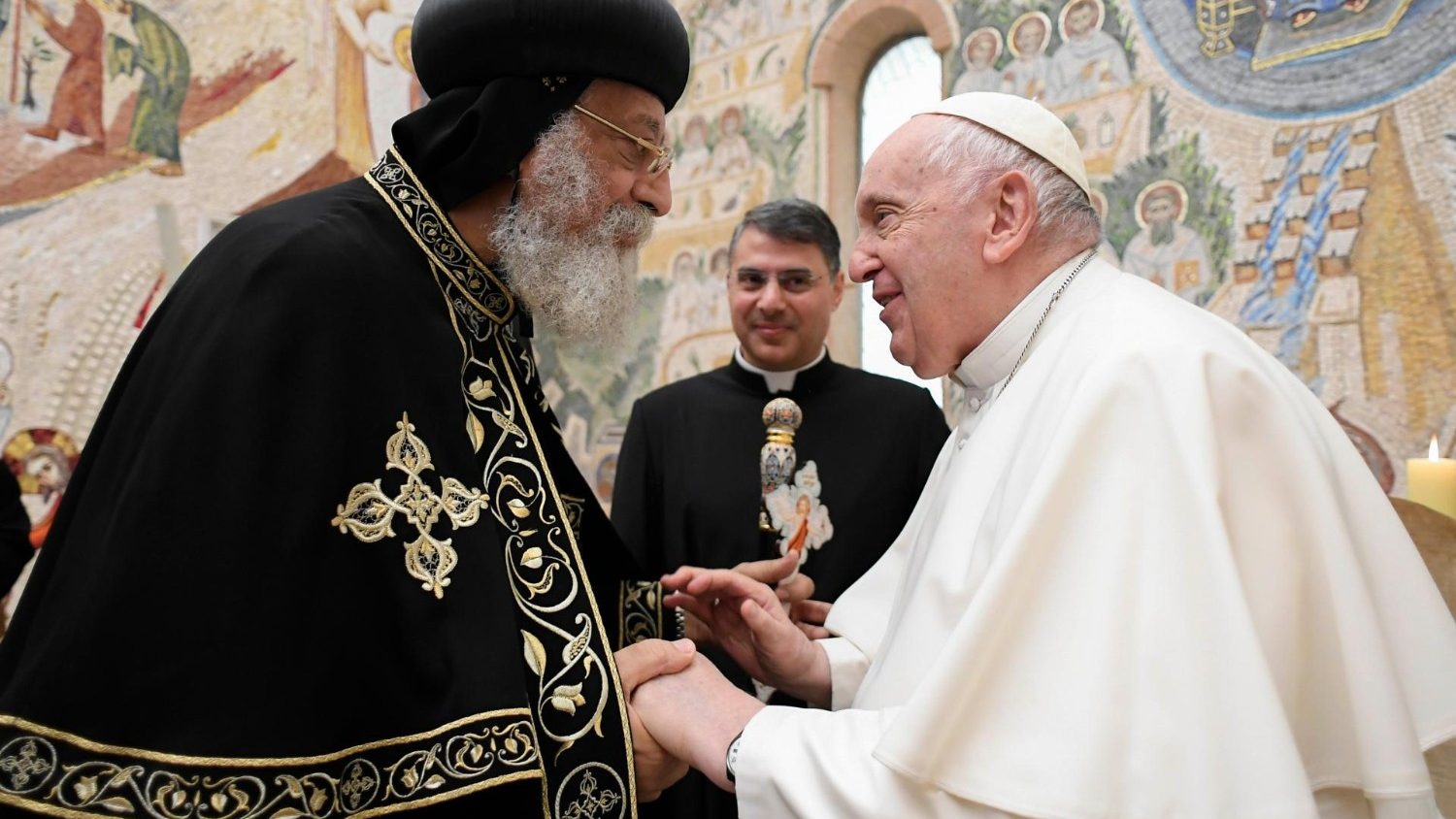 Paus Franciscus en patriarch Tawadros zetten een nieuwe stap in de toenadering