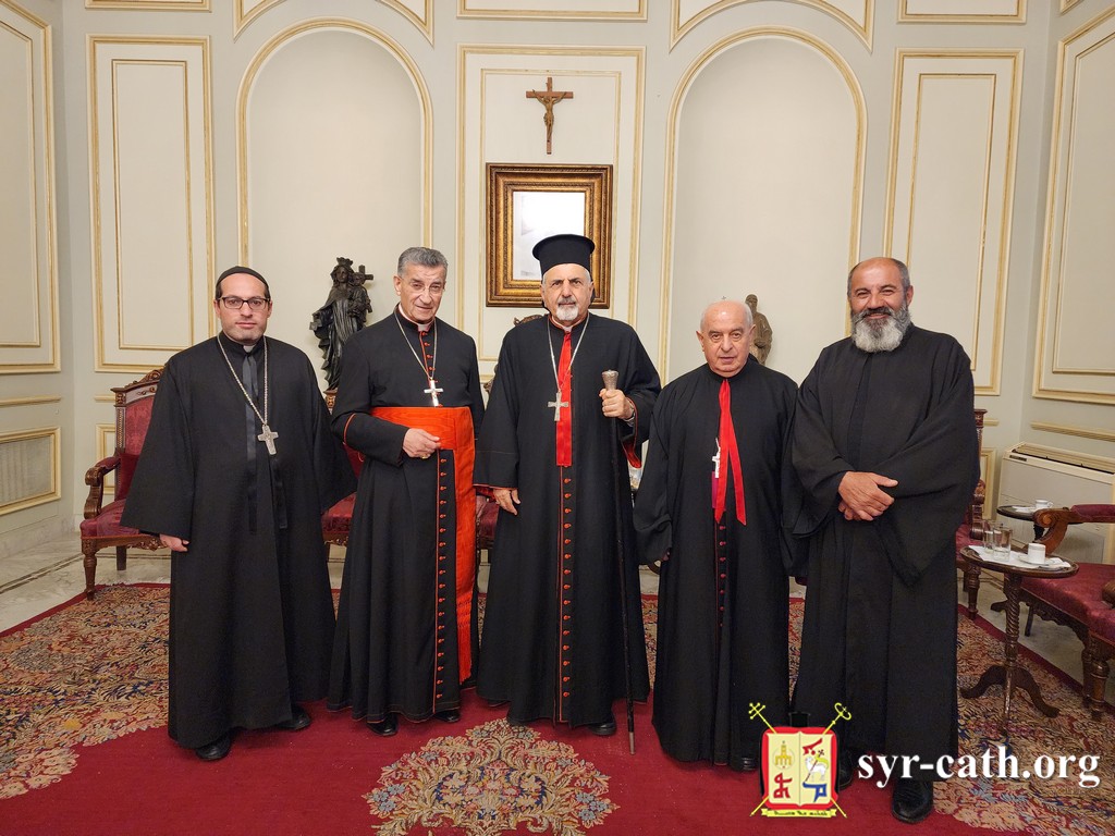 De patriarchen Beshara Boutros al-Rai en Ignatius Youssef III Younan 