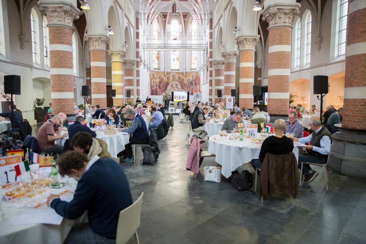 Genieten van de bieren en de gastvrijheid