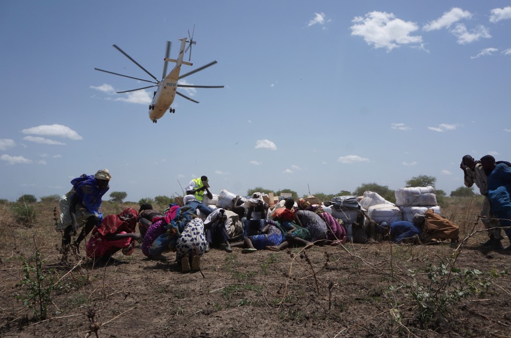 Voedselhulp van het WFP in Zuid-Soedan