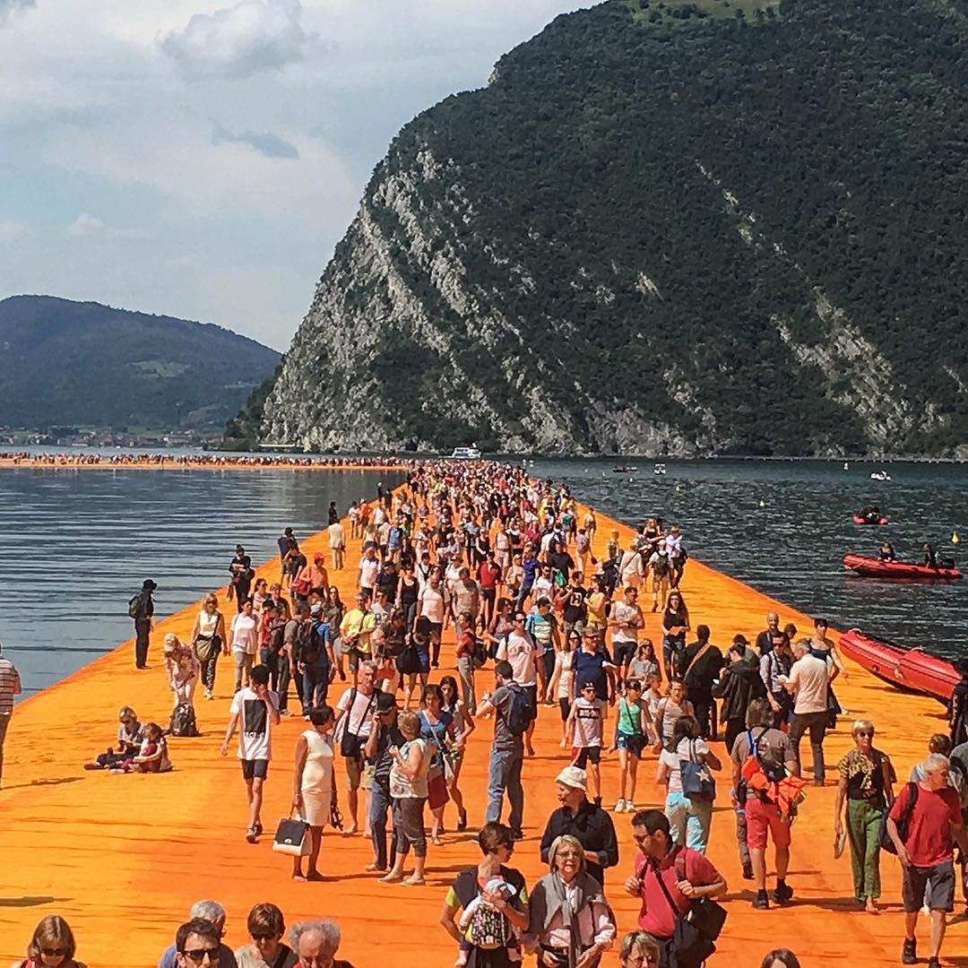 Foto CC Instagram/Floating Piers