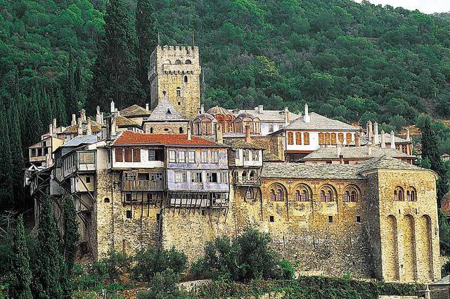 Agios Panteleimon op de Athosberg © MtAthos